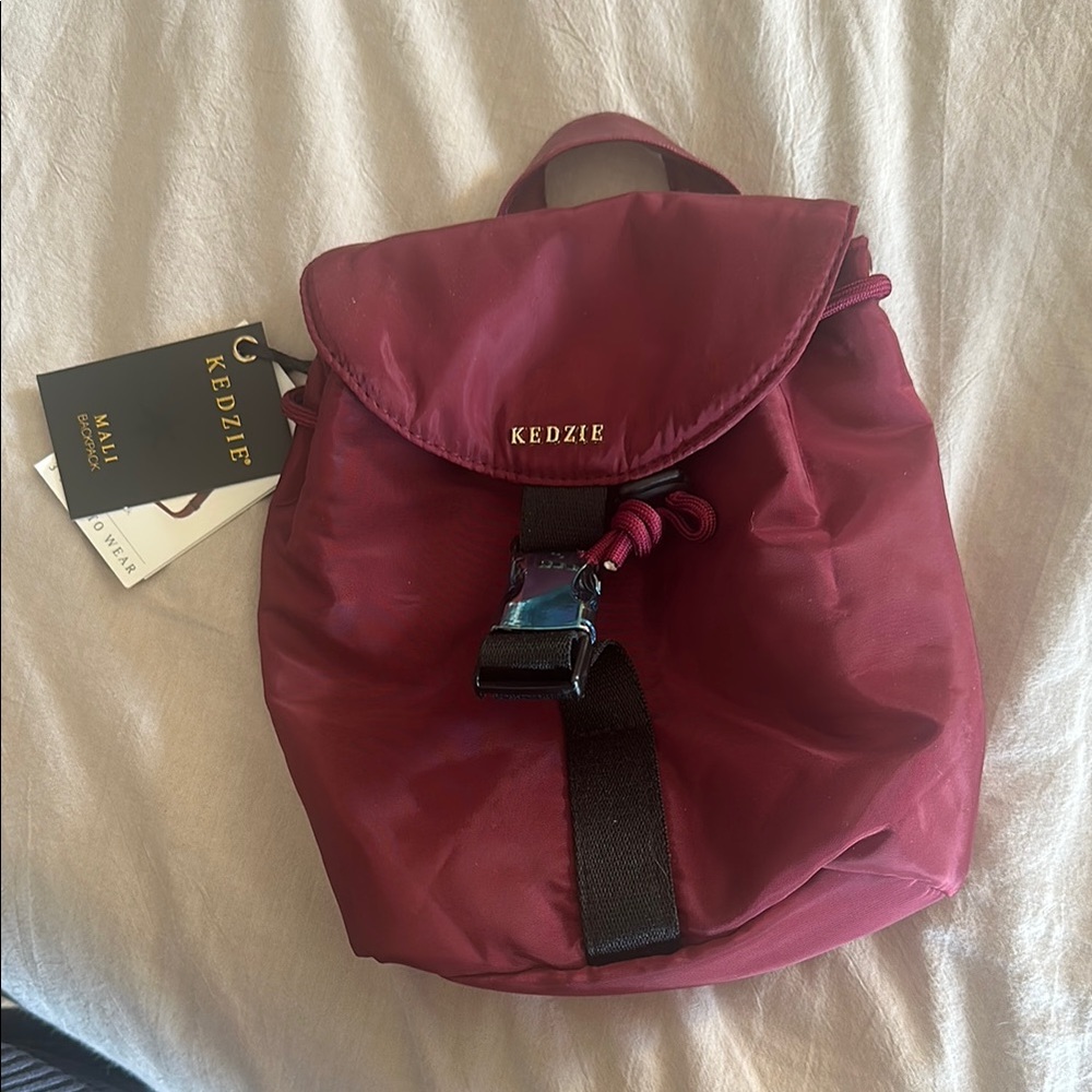 Burgundy Backpack